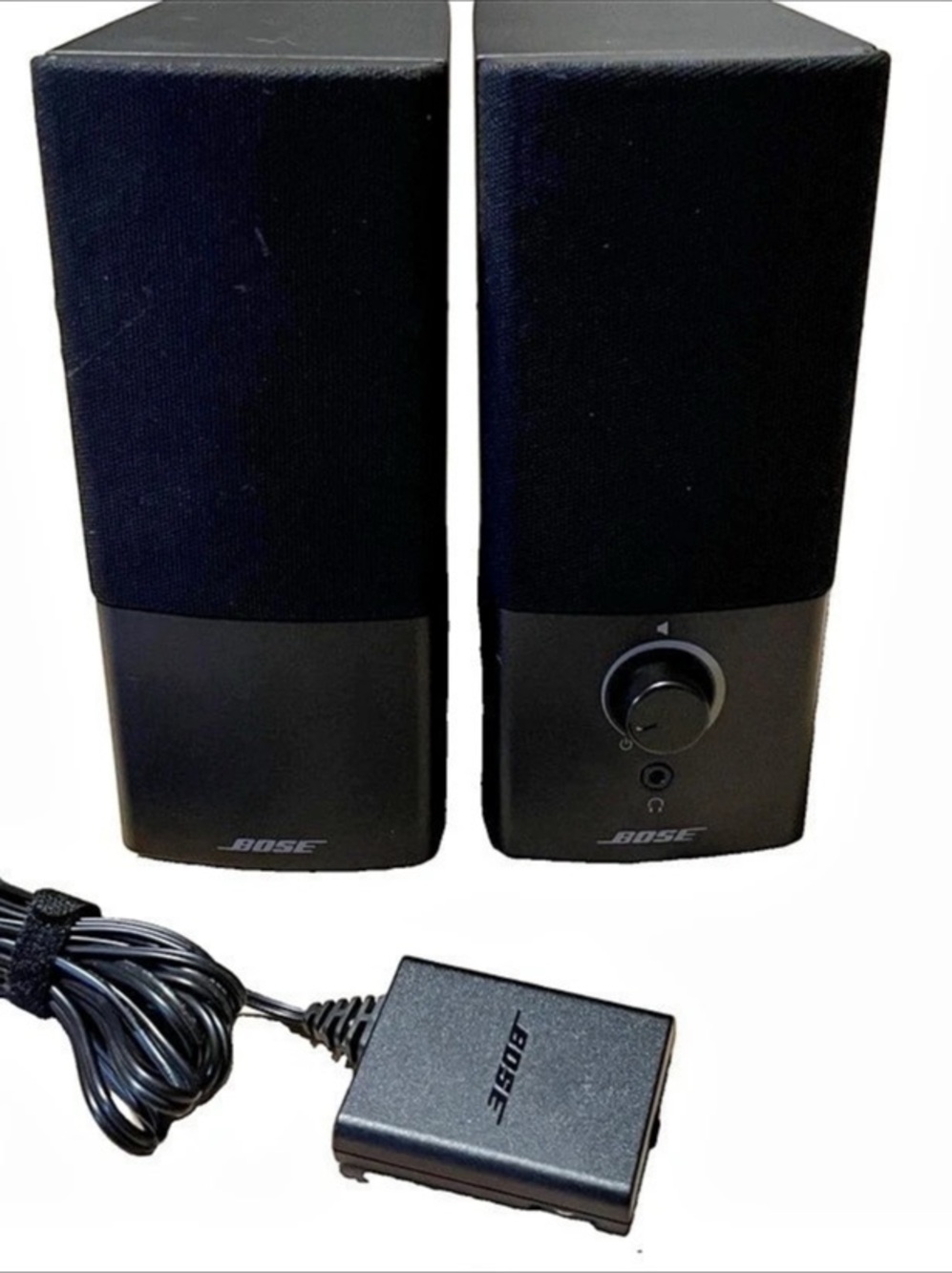 Bose Companion 2 Series III Multimedia Speakers with AUX / PC Input Tested Used